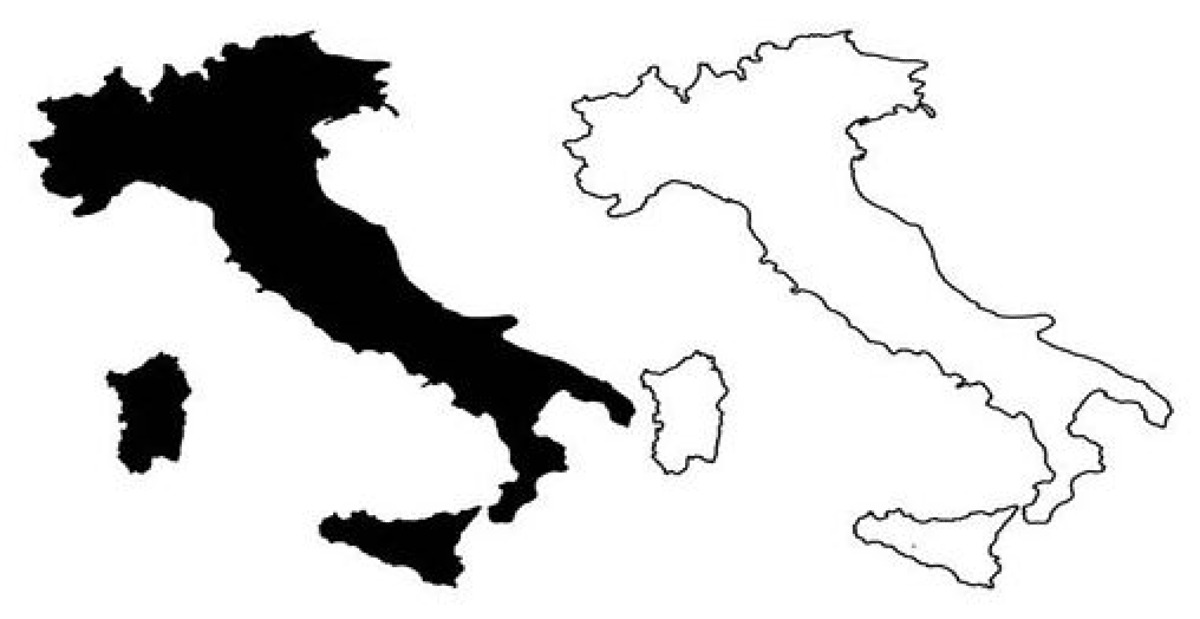 Solo se ami la geografia puoi sperare di fare un risultato decente in questo quiz....Nomina il paese europeo dal suo contorno - 