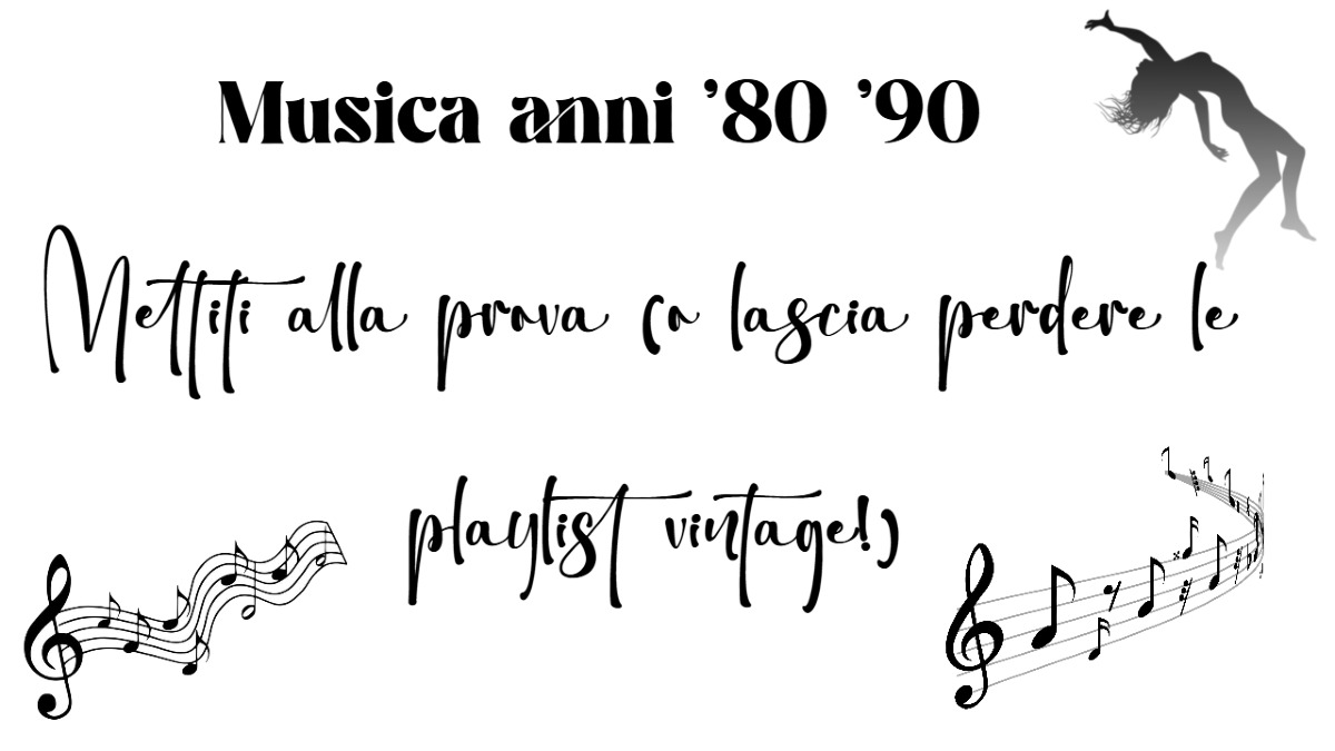 Pensi di conoscere la musica italiana anni '80 e '90? Mettiti alla prova (o lascia perdere le playlist vintage!) -
