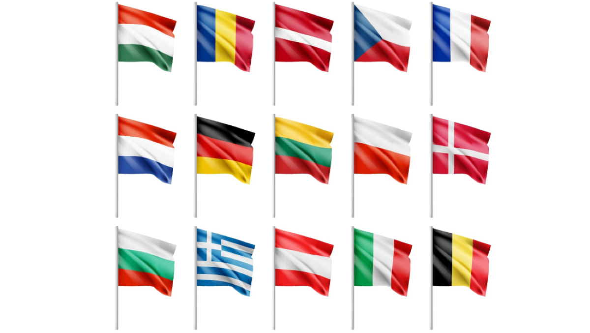 Riconosci tutte le bandiere del mondo? Mettiti alla prova con questo quiz colorato! - Image by freepik
