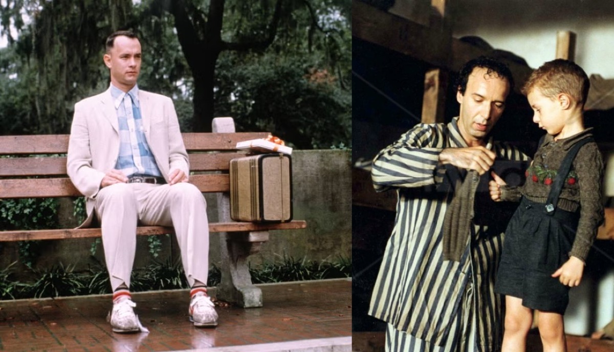 Riconosci gli indizi e abbinali correttamente a Forrest Gump o La Vita è Bella! -