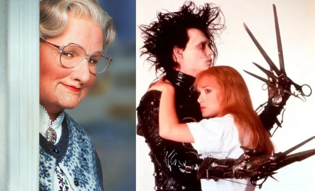 Edward mani di forbice o Mrs. Doubtfire? Abbina gli indizi al film giusto e conquista il massimo punteggio! -