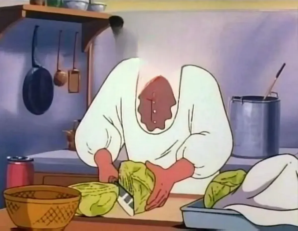 Se sei cresciuto a latte e cartoni animati, riconoscerai questi che cucinano… ma occhio, mancano le teste! - 