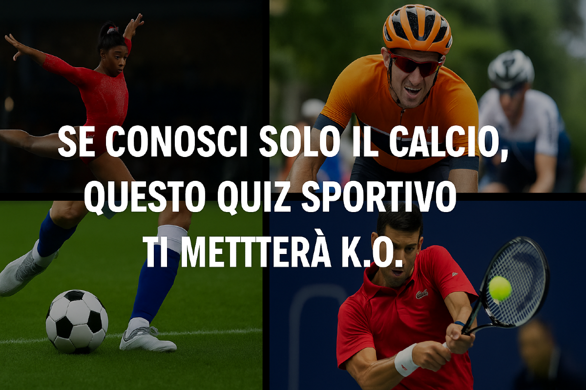 Se conosci solo il calcio, questo quiz sportivo ti metterà K.O. - 