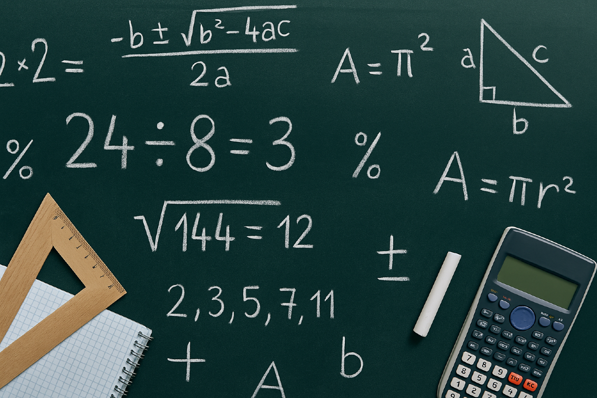 Quanto sei bravo in matematica? Sfida tra numeri, formule e logica -