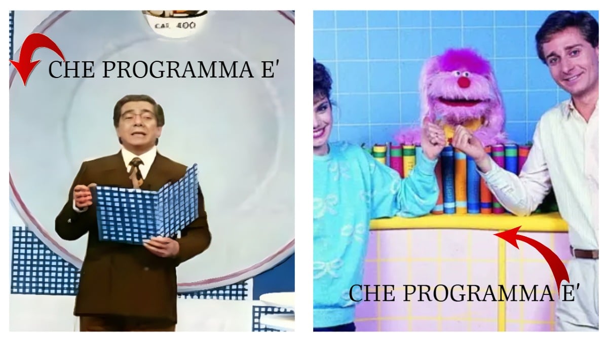 Corrado, Bongiorno, Vianello, ma chi se li ricorda i mitici programmi '80 '90? Se li riconosci in 2 minuti sei degno di questi programmi - 